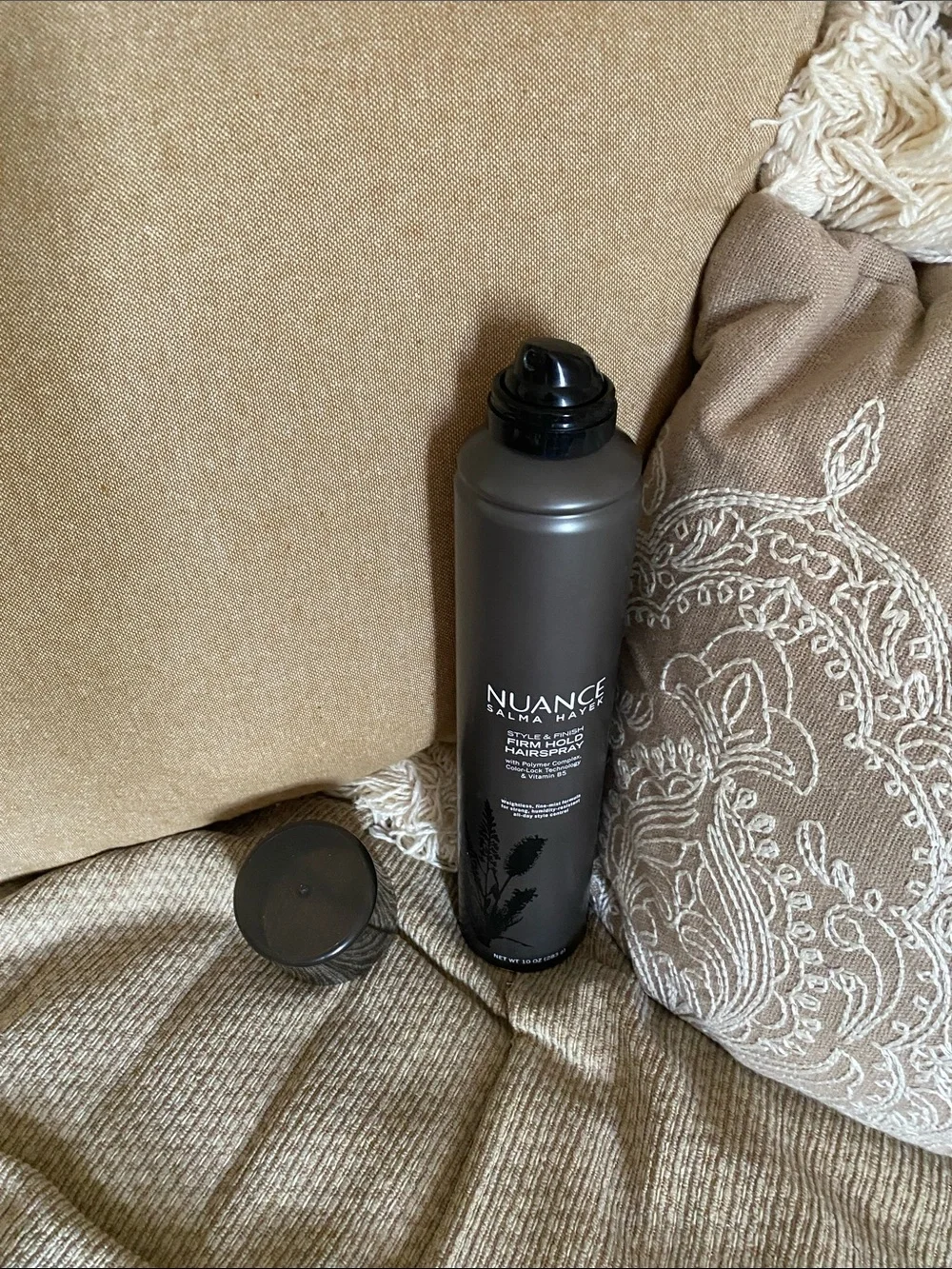♠️🩶♠️NWT Salma Hayek Firm Hold Hairspray - Black